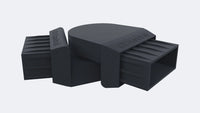Bend Adjustable Top Rail Connector (Plastic)
