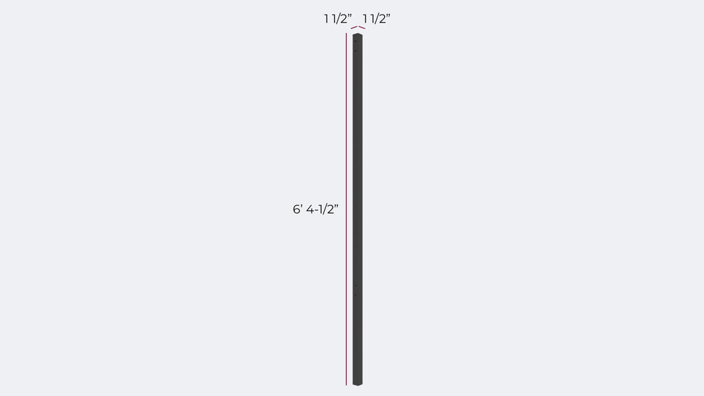 Ornamental Fence Kit Post