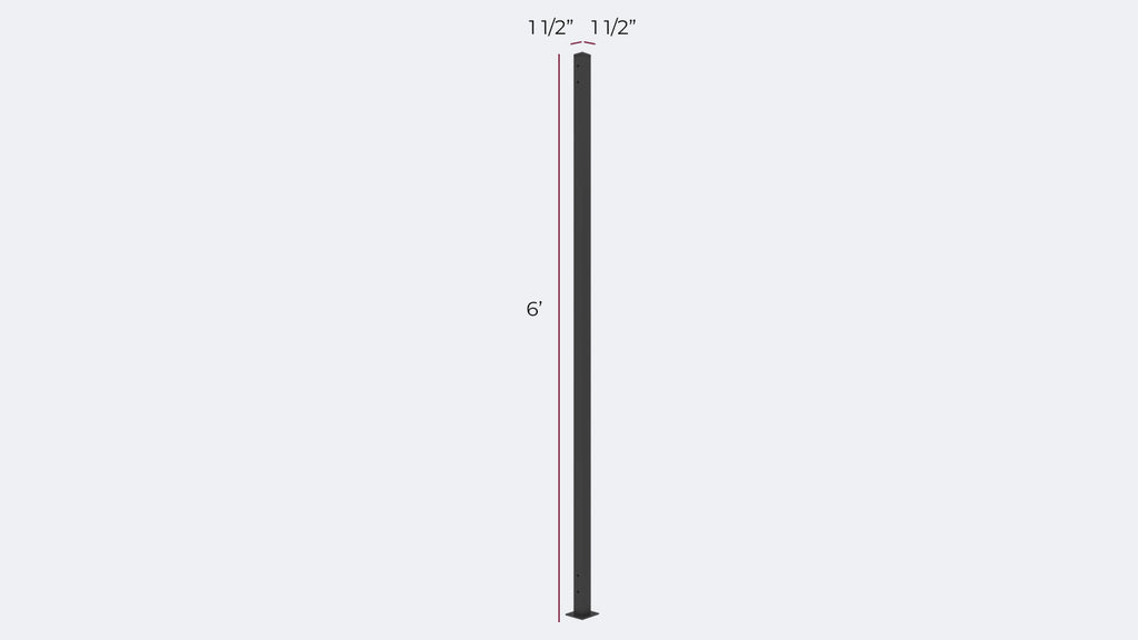 Ornamental Fence Kit Post