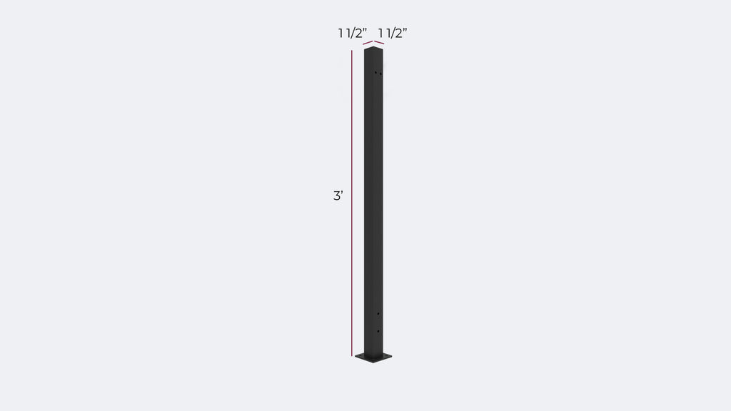 2 End Posts (V3) - 42"