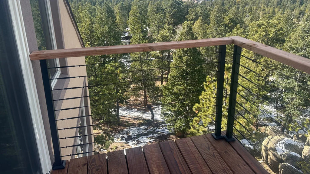 Top Mount Cable Rail Posts
