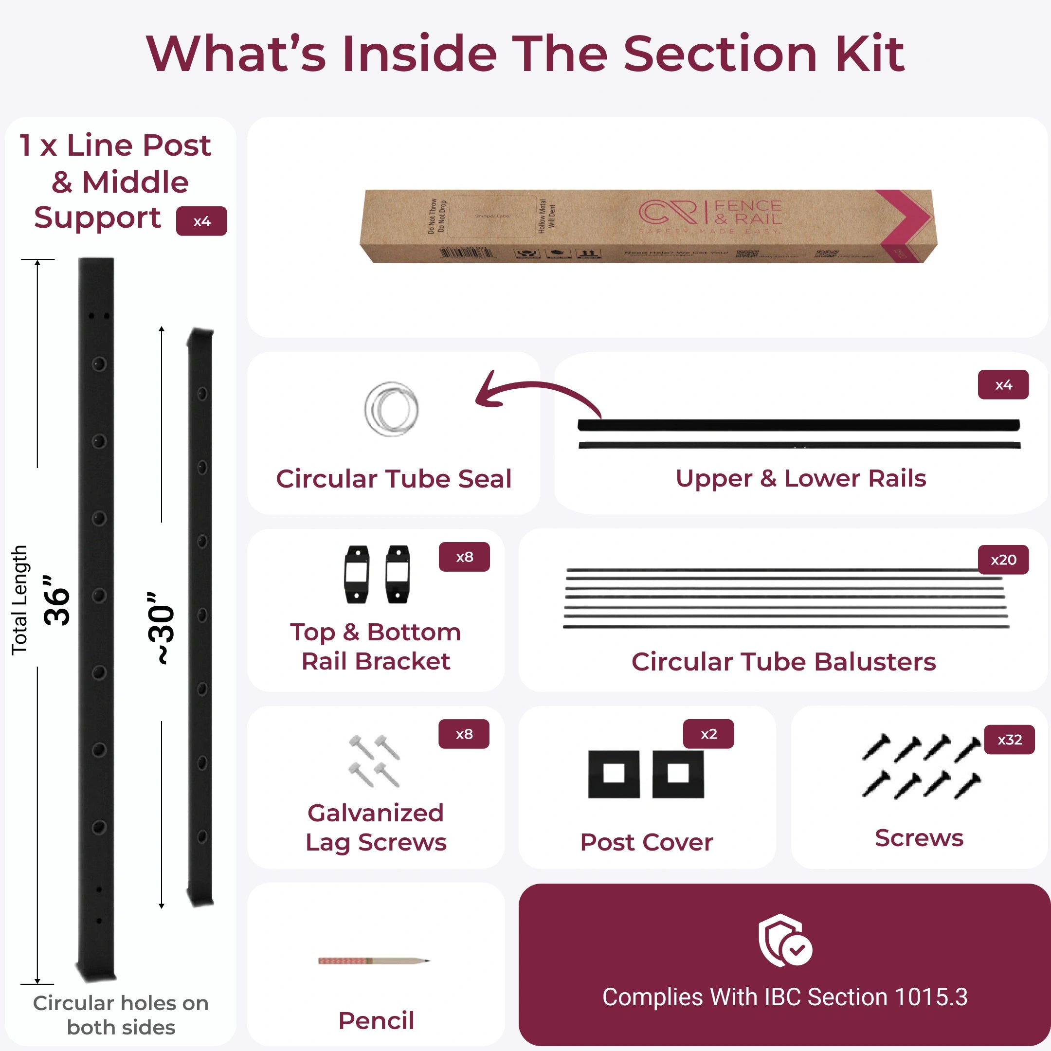 6' Section Kit (V4) - 36