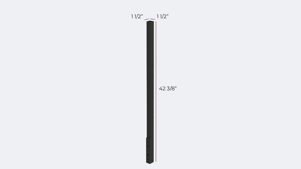 Side Mount Cable Rail Posts