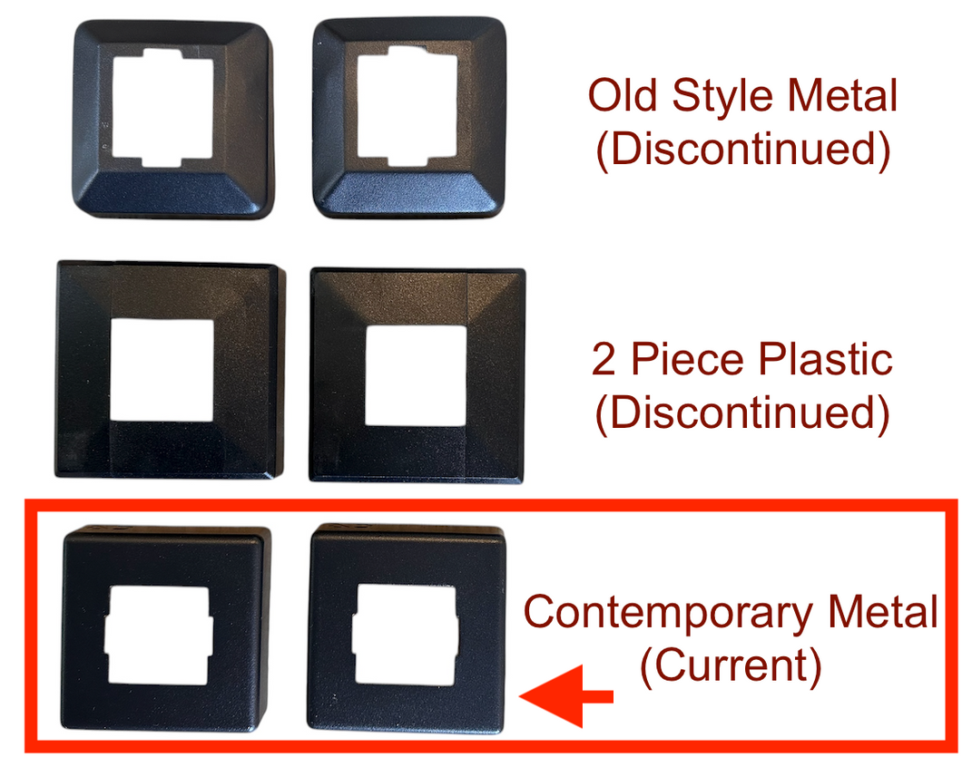 Post Cover v3 - Metal (Square - New Style) 1pc