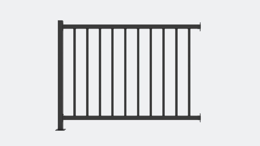 4.5' Guard Rail Section Kit (V1)