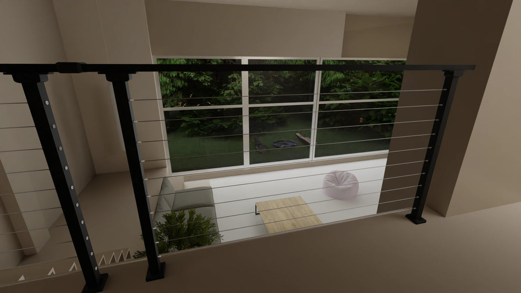 Cable Horizontal Handrail Kit